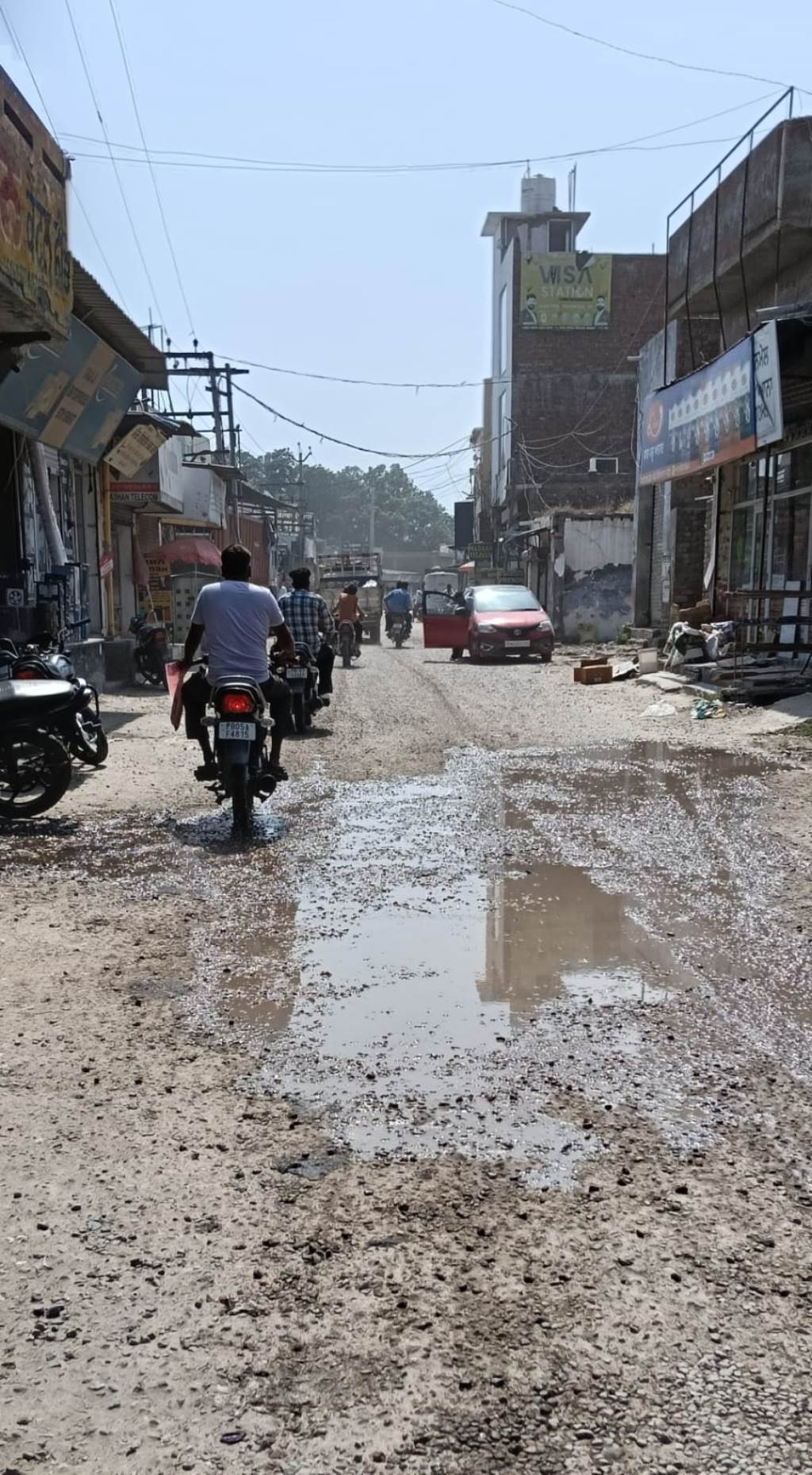 Newly Constructed Road in Mamdot Exposes Questions Over Quality of Work
